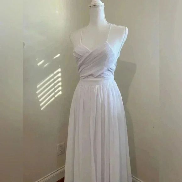 Lavish Alice White Maxi Dress Size US 2 or UK 6 - Picture 11 of 16